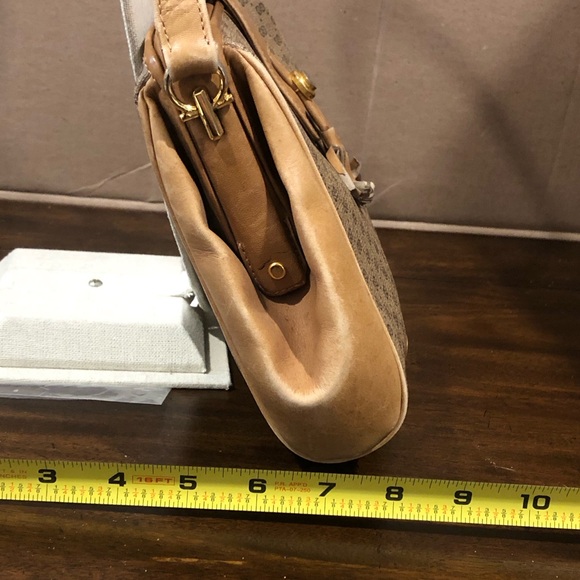 Vintage GUCCI Micro GG 1970’s Clamshell Hinged Shoulder Bag COA DUSTBAG RARE - Picture 13 of 17